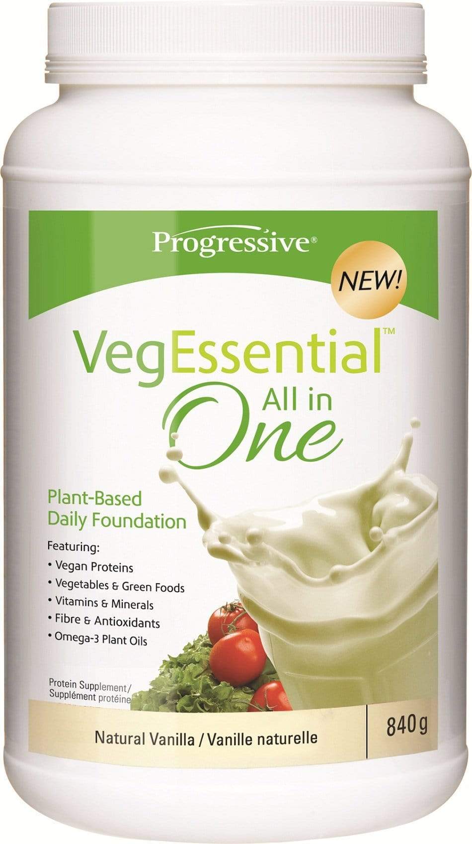 Progressive VegEssential All in One - Natural Vanilla