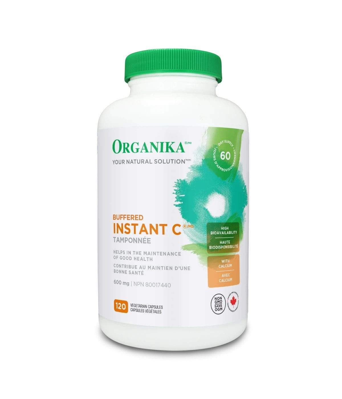 Organika Buffered Instant C 120 V-Caps