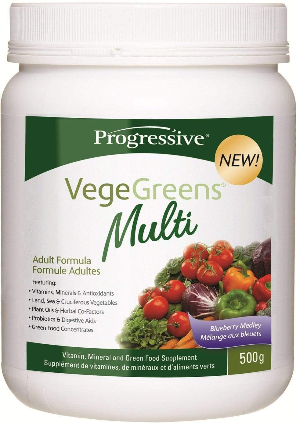 Progressive VegeGreens Multi - Blueberry Medley Flavour