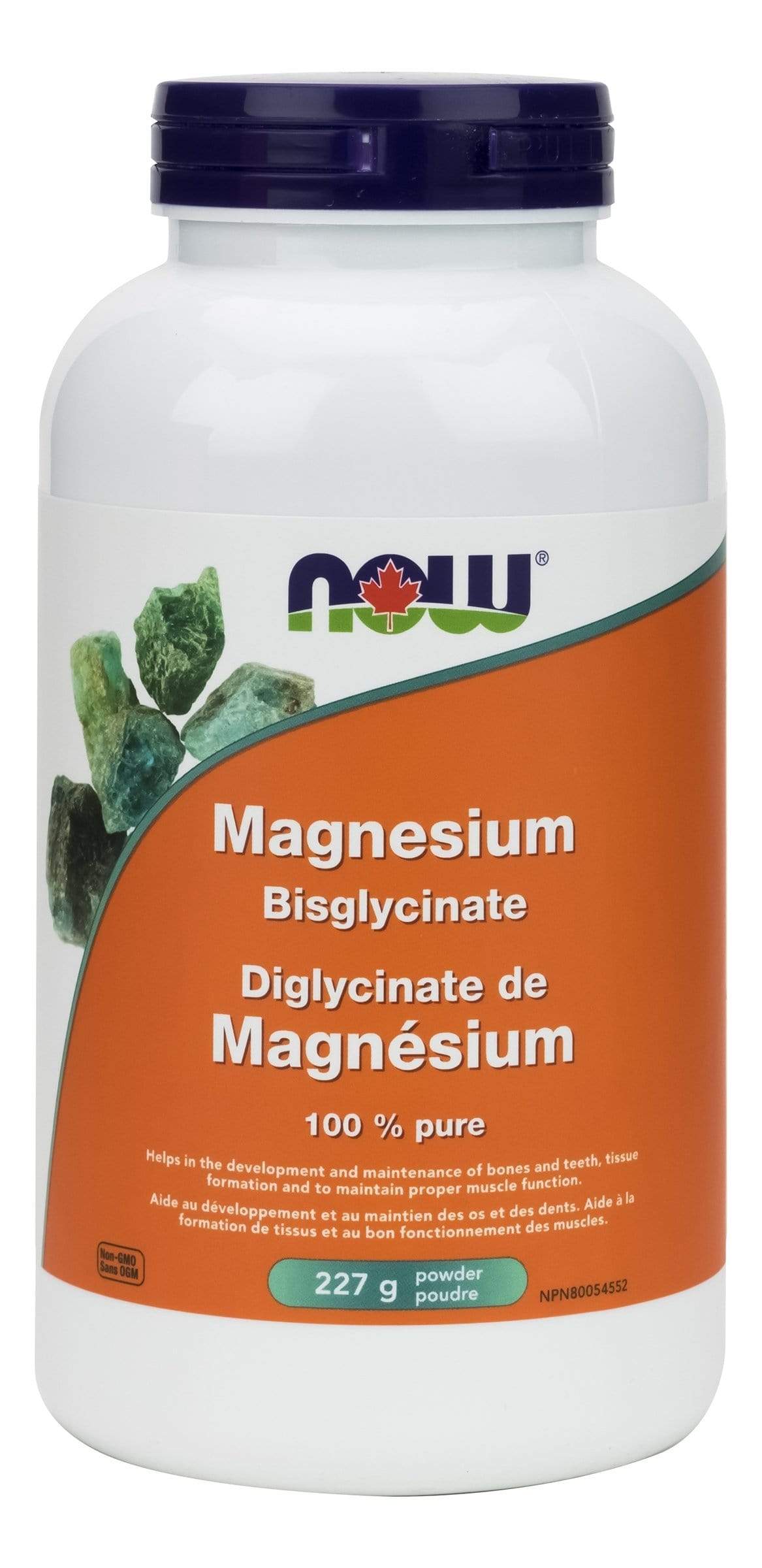 NOW, Magnesium Bisglycinate, Powder, 227g