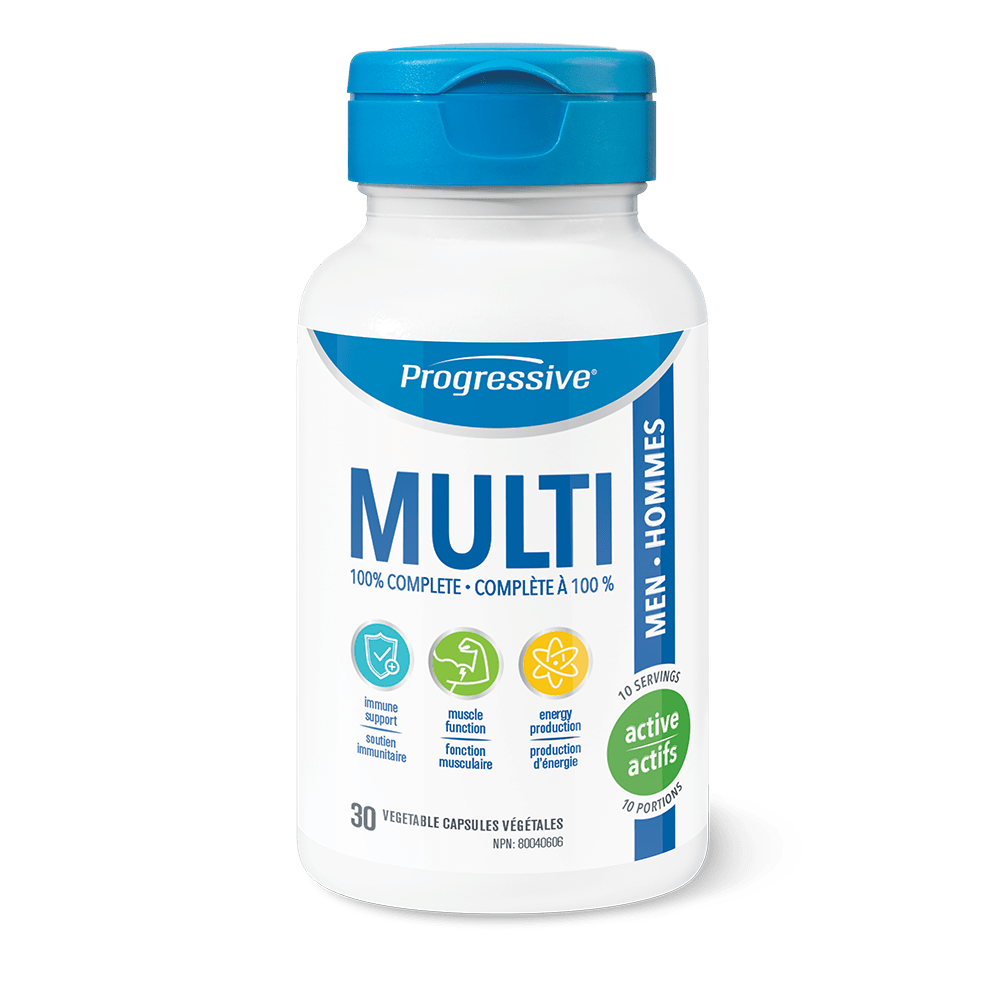 Progressive MultiVitamin for Active Men 30 Capsules