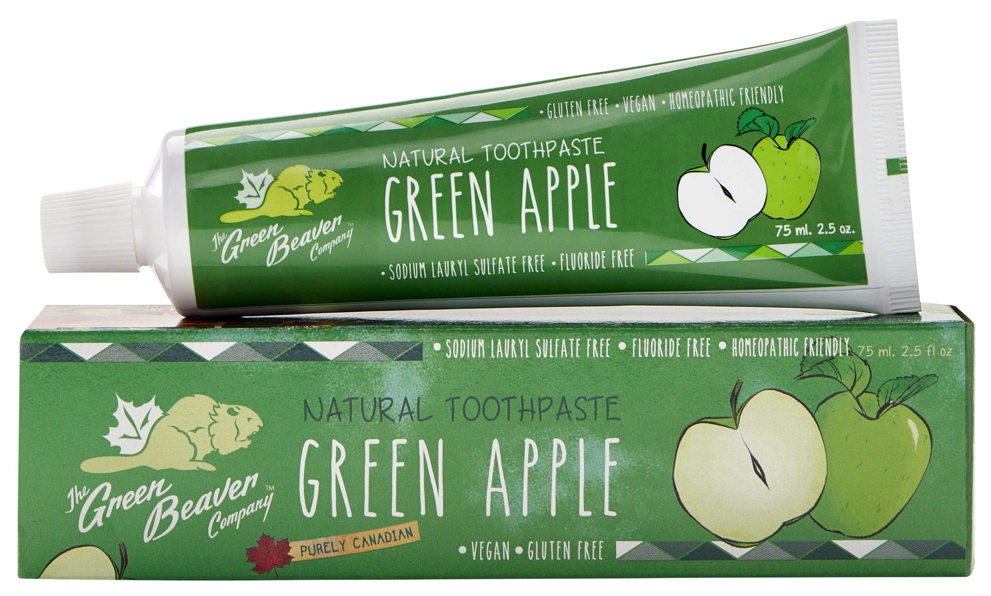 Green Beaver Green Apple Toothpaste