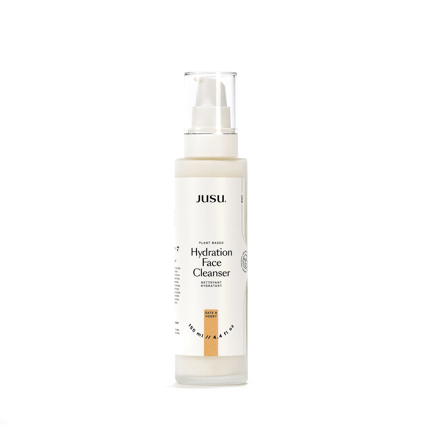 Jusu Plant Based Oats & Honey Hydration Face Cleanser