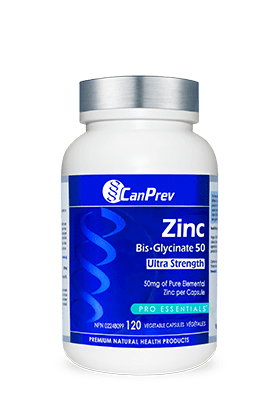 CanPrev Zinc Bis-Glycinate 50 120 V-Caps