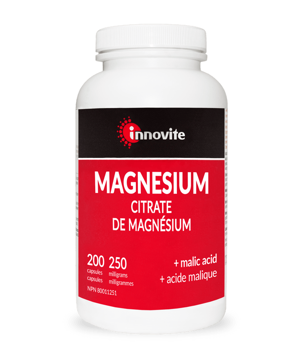 Innovite Health Magnesium Citrate 250 mg 200 Capsules