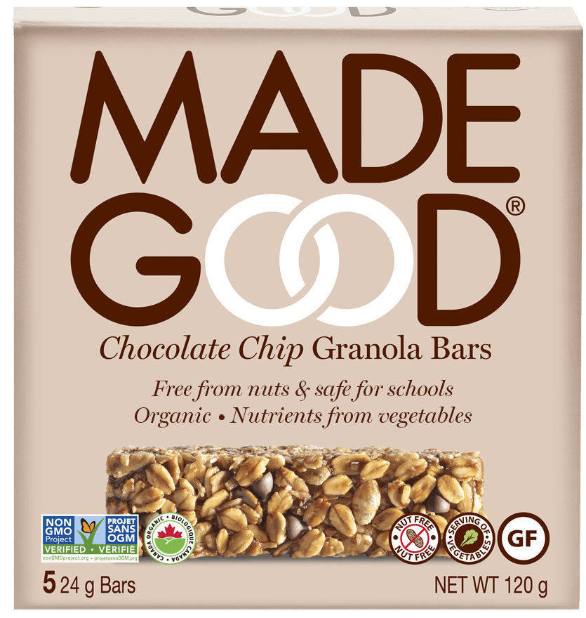 Made Good Chocolate Chip Granola Bars 5x24 g Bars