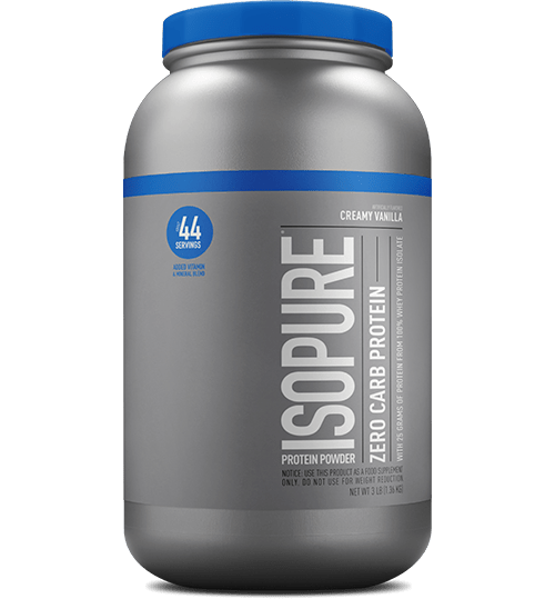Isopure, Zero Carb Protein Powder, Creamy Vanilla, 1.36 kg (3 lb)