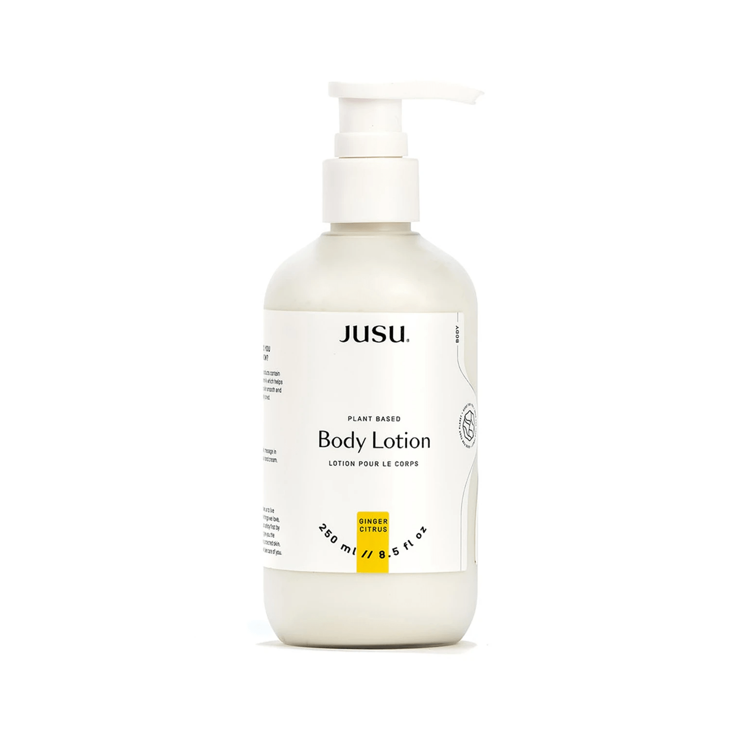 Jusu Plant Based Ginger Citrus Body Lotion