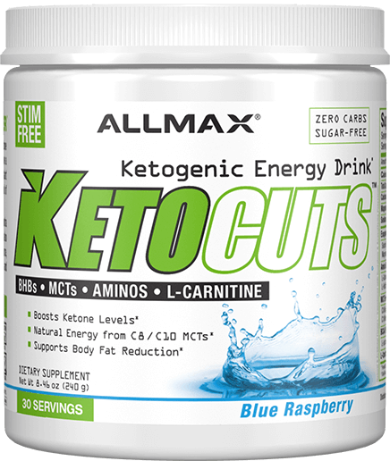 ALLMAX KetoCuts Blue Raspberry 240 g