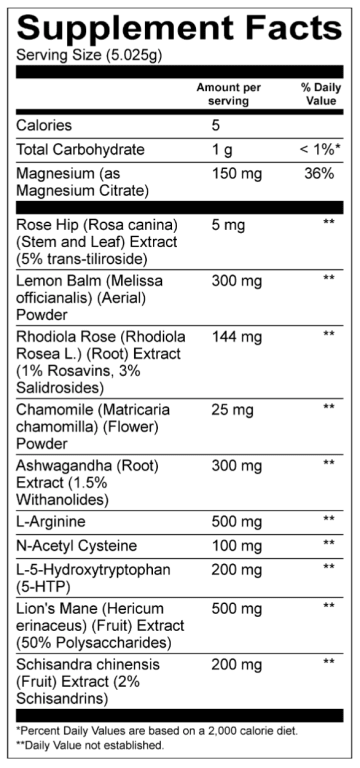 Natreve Wellness Stress-Less Dietary Supplement