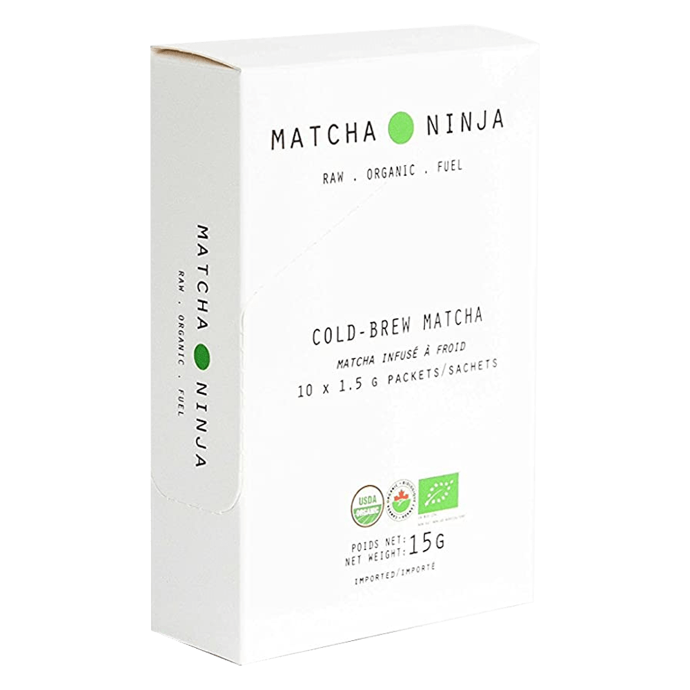Matcha Ninja Cold Brew Matcha Packets (10 x 1.5g Packets)