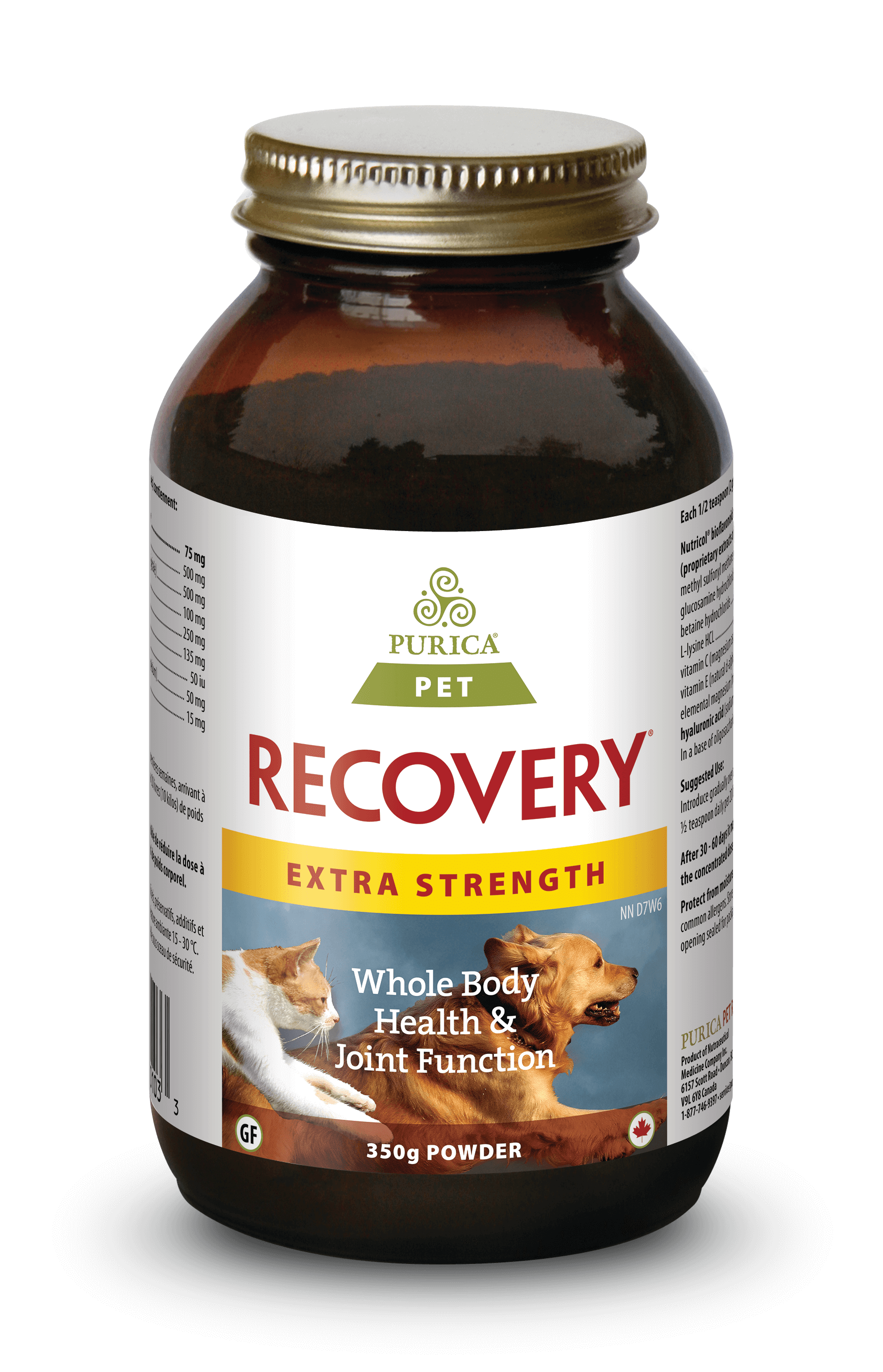 Purica Pet Recovery SA Extra Strength