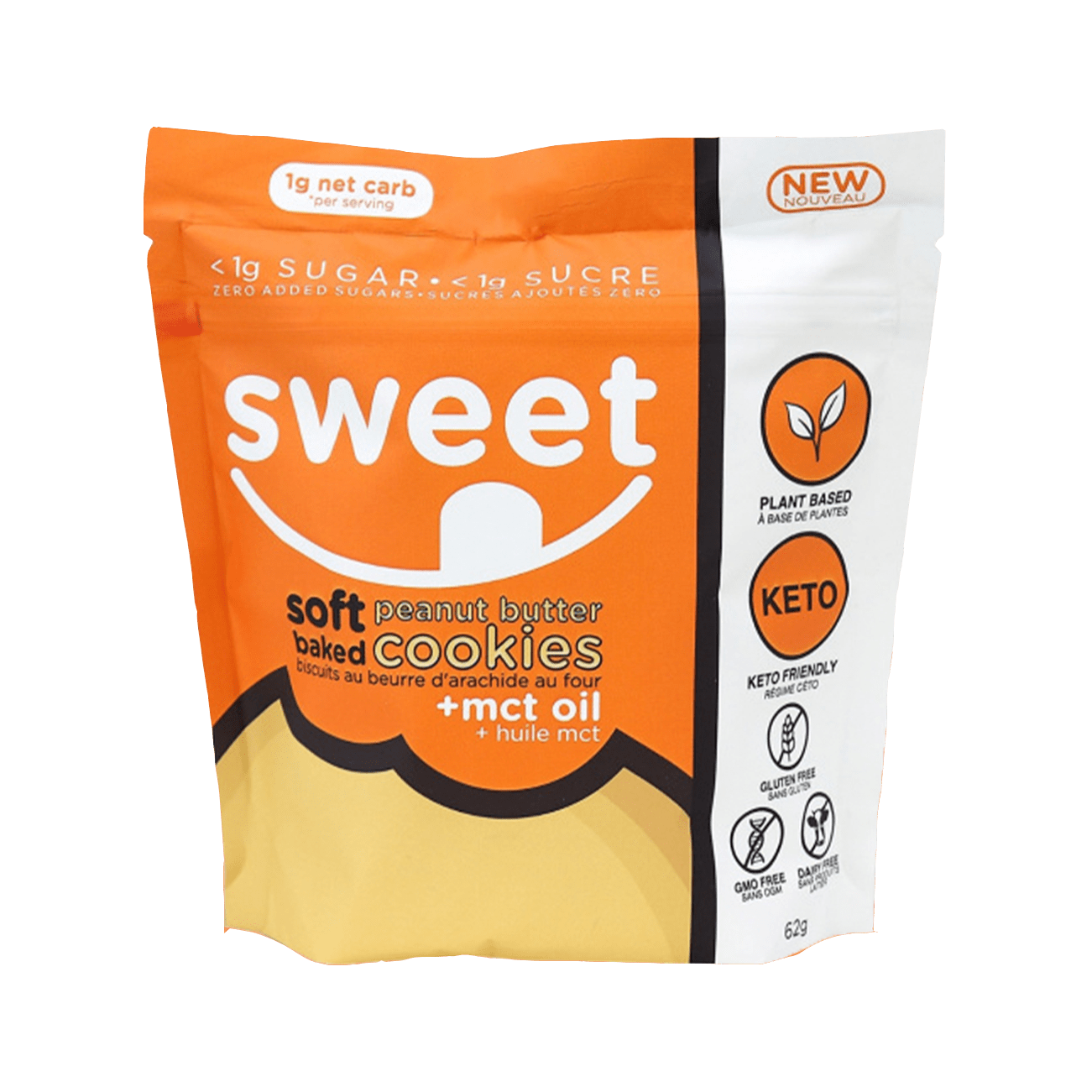 Sweet Nutrition Soft Baked Peanut Butter Cookies