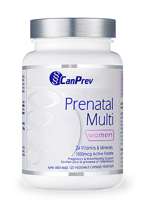 CanPrev Prenatal Multi   Women 120 V-Cap