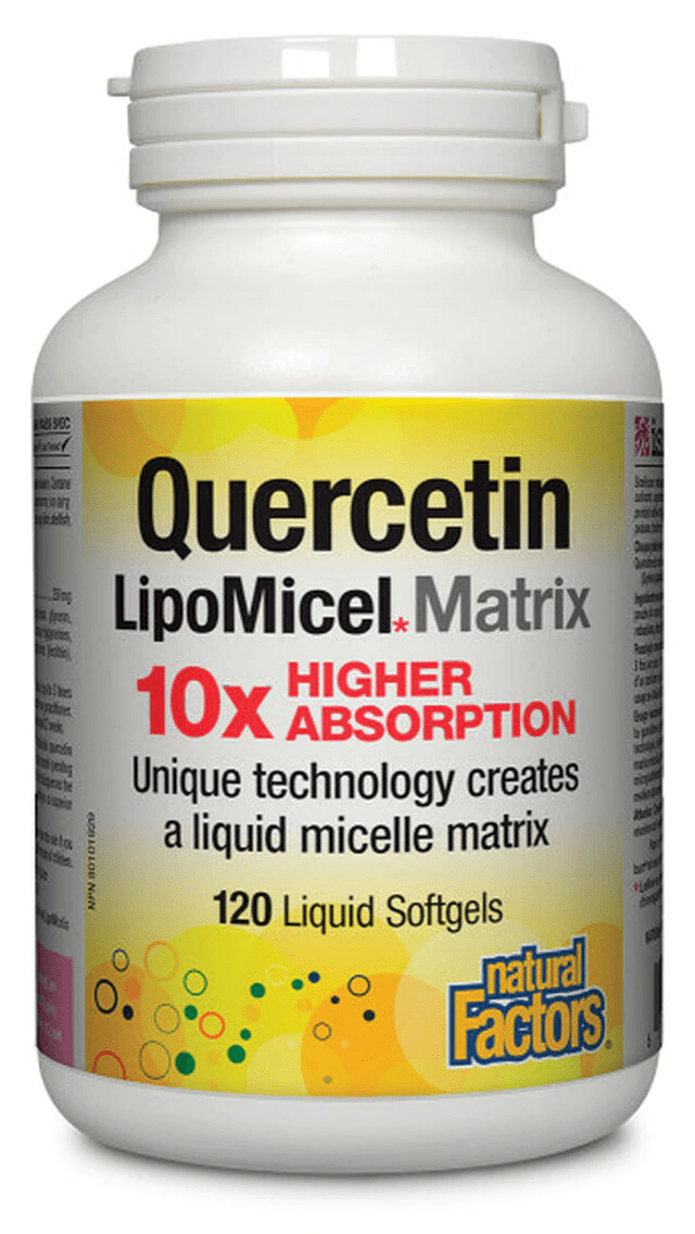 Natural Factors Quercetin LipoMicel Matrix