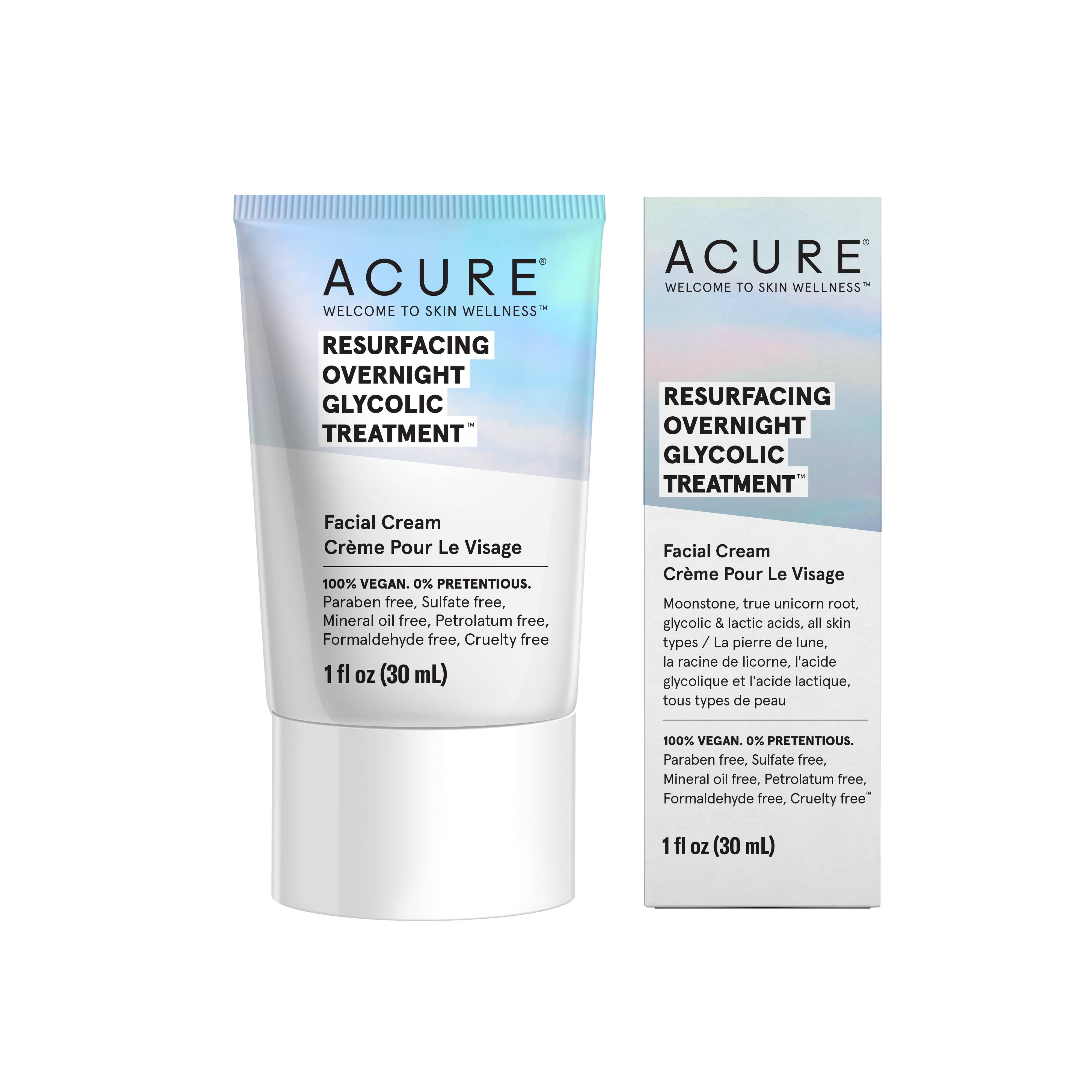 Acure Resurfacing Overnight Glycolic Treatment