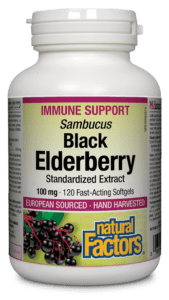 Natural Factors Sambucus Black Elderberry