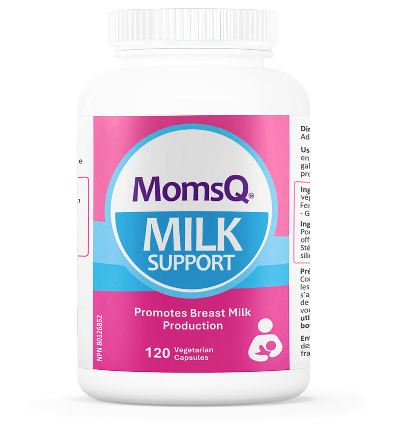 MomsQ Milk Support, 120 Veg Capsules