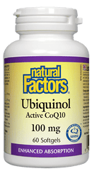 العوامل الطبيعية يوبيكوينول CoQ10 النشط 100 ملغ