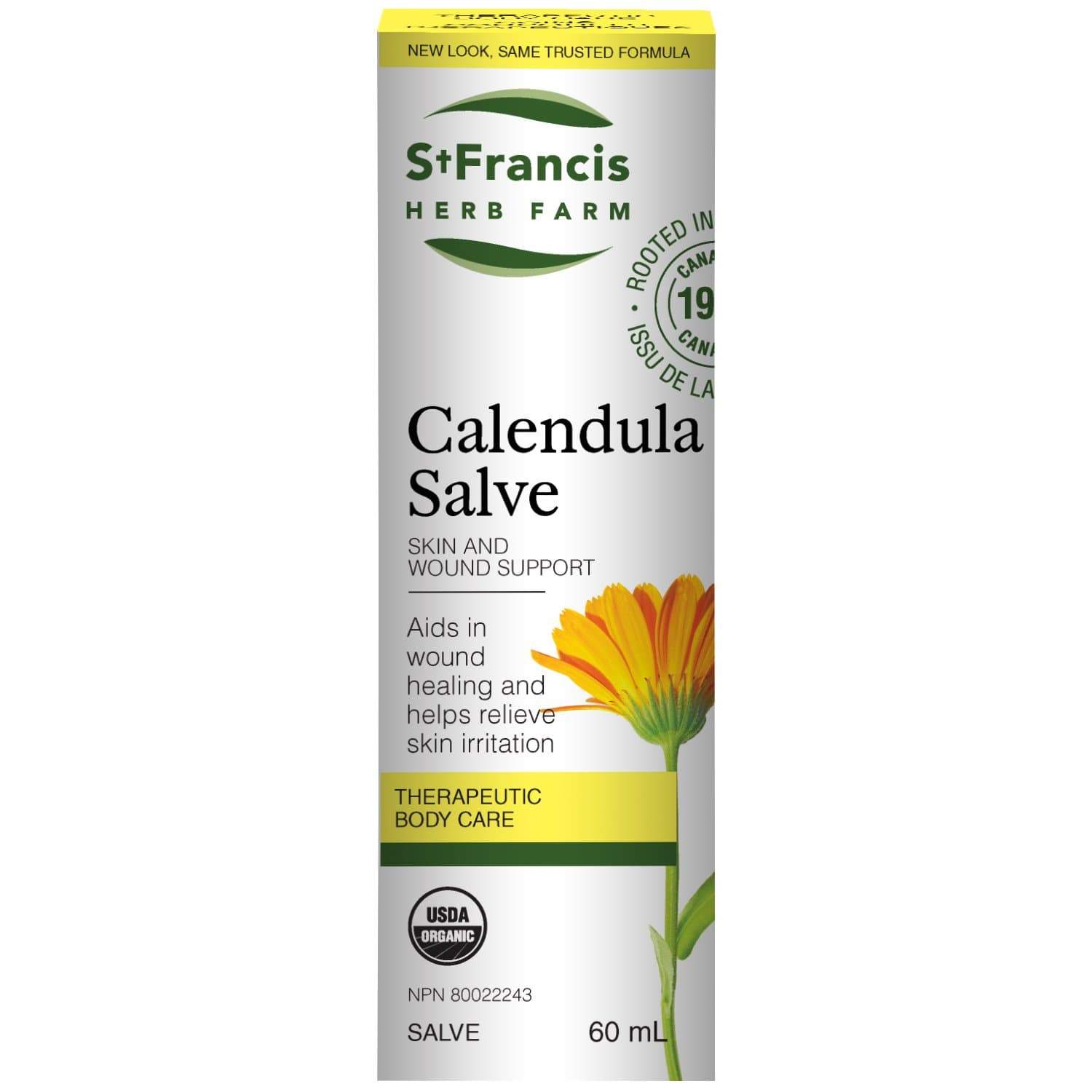 St. Francis Herb Farm, Calendula Salve, 60mL