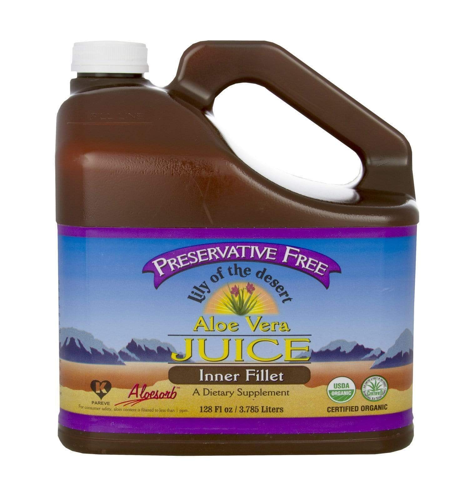 Lily of the Desert Aloe Vera Juice Inner Fillet 3.78 L