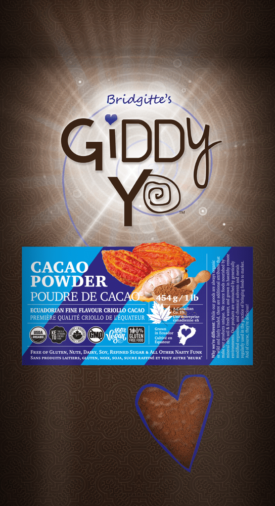 Bridgitte's Giddy Yo Cacao Powder