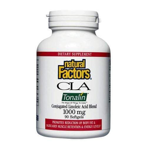 Natural Factors CLA Tonalin 1000 mg 90 Softgels