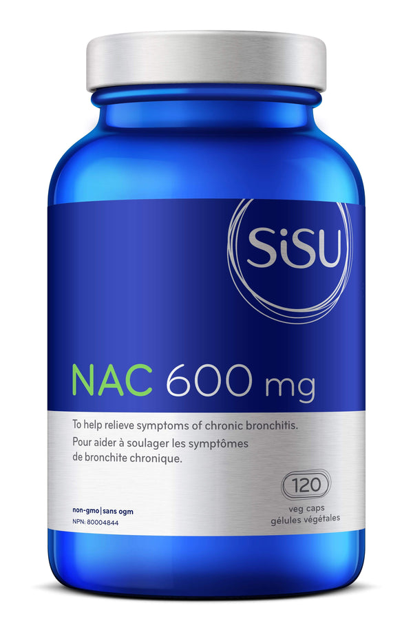 Sisu NAC (N-acetylcysteine) 600 mg 120 Capsules