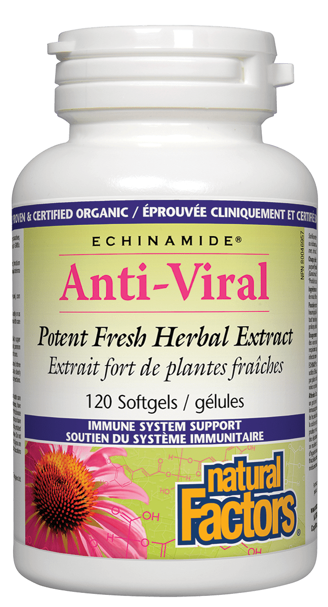Natural Factors Anti-Viral 120 Softgels