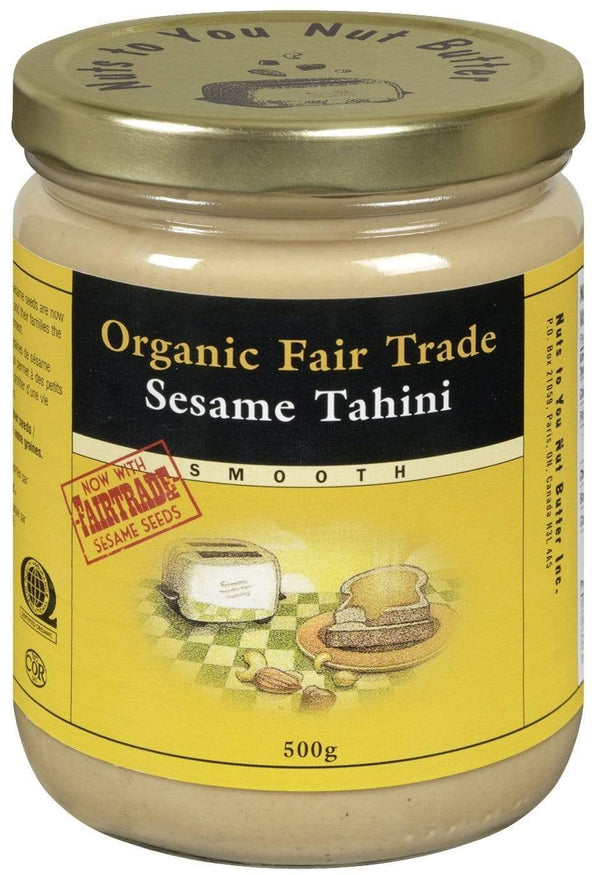 Nuts to You Nut Butter Organic Fair Trade Sesame Tahini - Smooth