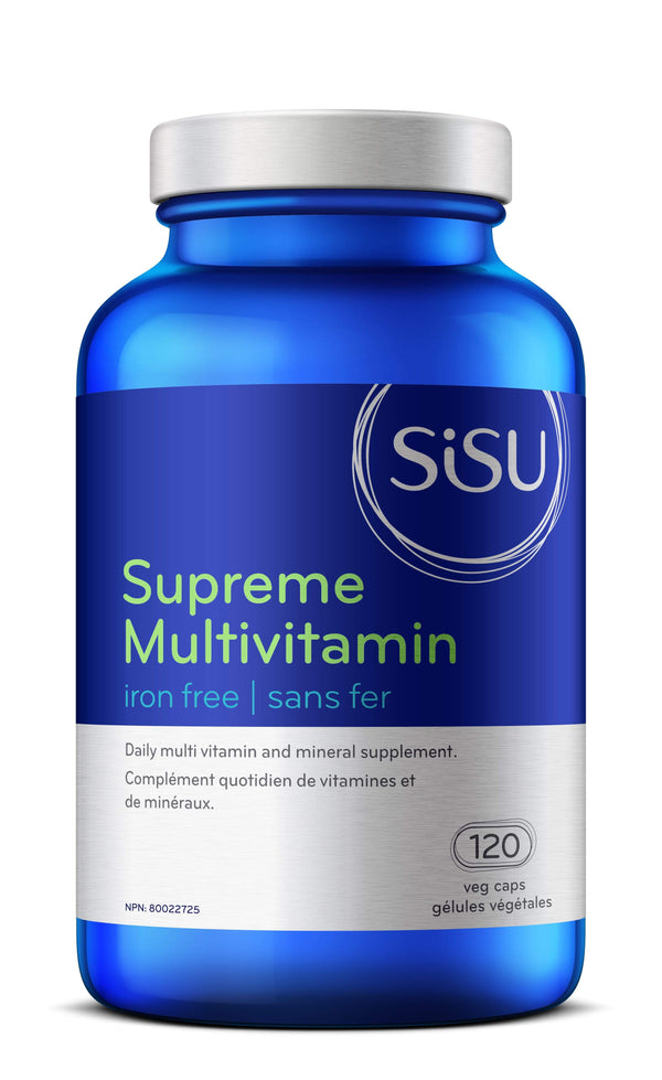 Sisu Supreme Multivitamin - Iron Free