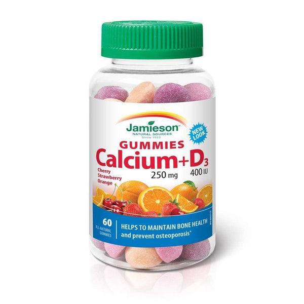 Jamieson Calcium + D3 60 Gummies