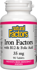 Natural Factors Iron Factors 35 mg 90 Tablets