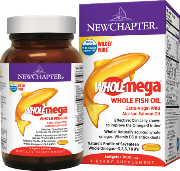 New Chapter Wholemega 1000 mg 60 Softgels