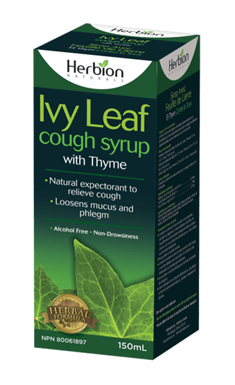 Herbion Naturals, Ivy Leaf Cough Syrup with Thyme, 150mL