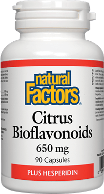Natural Factors Citrus Bioflavanoids 650 mg Plus Hesperidin 90 Capsules