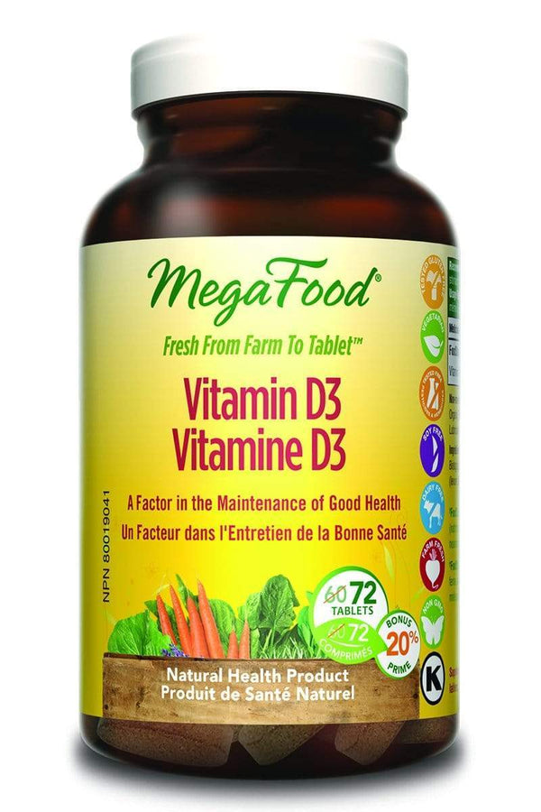 MegaFood Vitamin D3 1000 IU