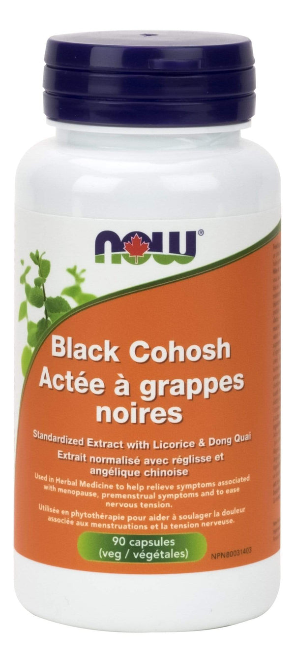 NOW Black Cohosh 2.5% Extract 80mg 90 V-Caps