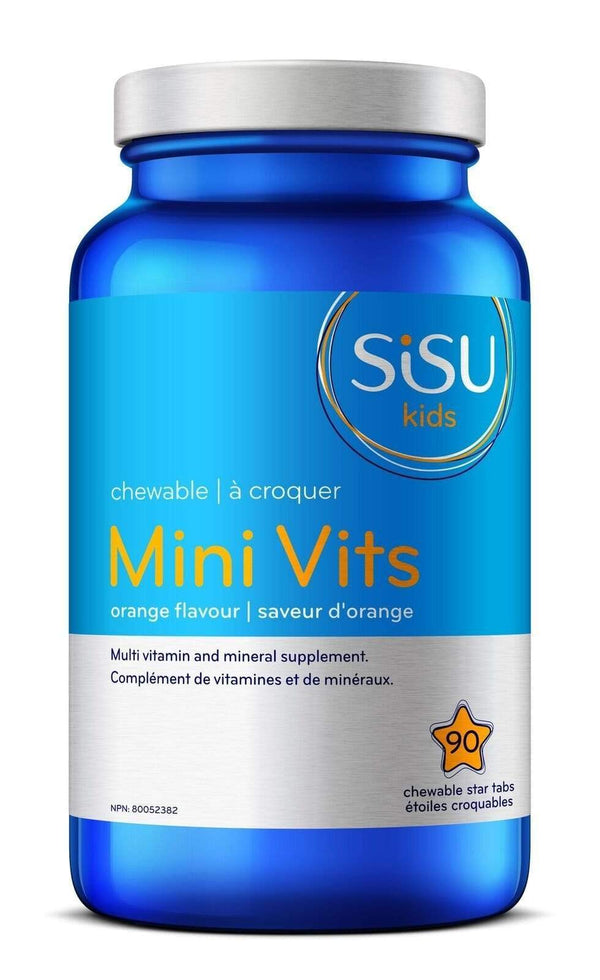 Sisu Mini Vits Chewable Orange Flavour