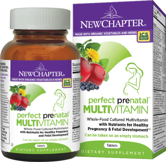 New Chapter Perfect Prenatal Multivitamin 48 Tablets