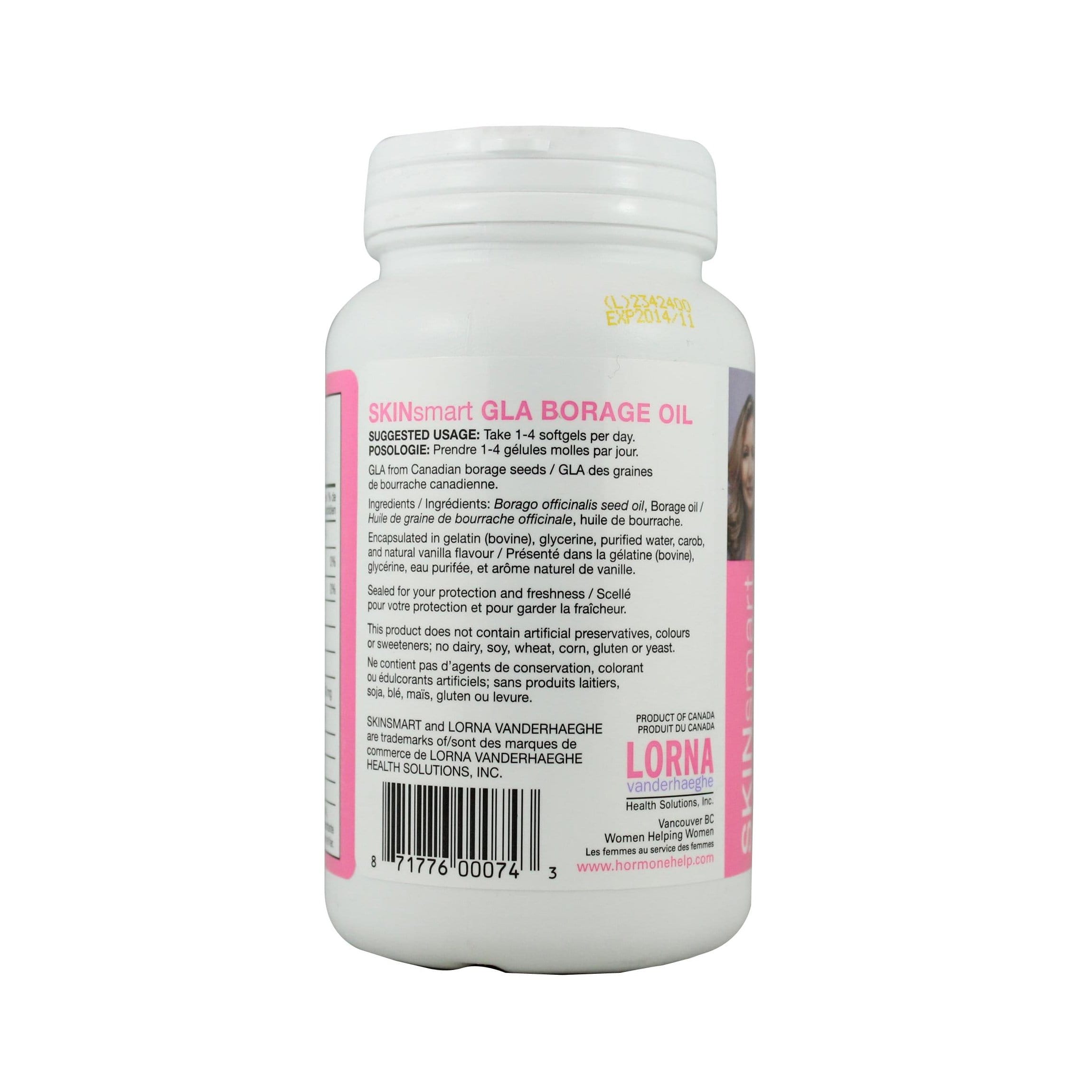Smart Solutions GLA Borage Oil 1000 mg