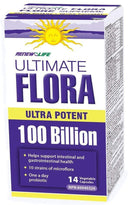 رينيو لايف ألتيميت فلورا فائق الفعالية 100 مليار 14 كبسولة نباتية