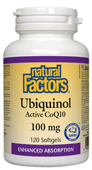العوامل الطبيعية يوبيكوينول QH Active CoQ10 100 mg