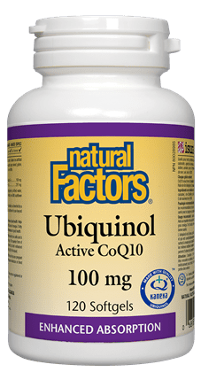 العوامل الطبيعية يوبيكوينول QH Active CoQ10 100 mg