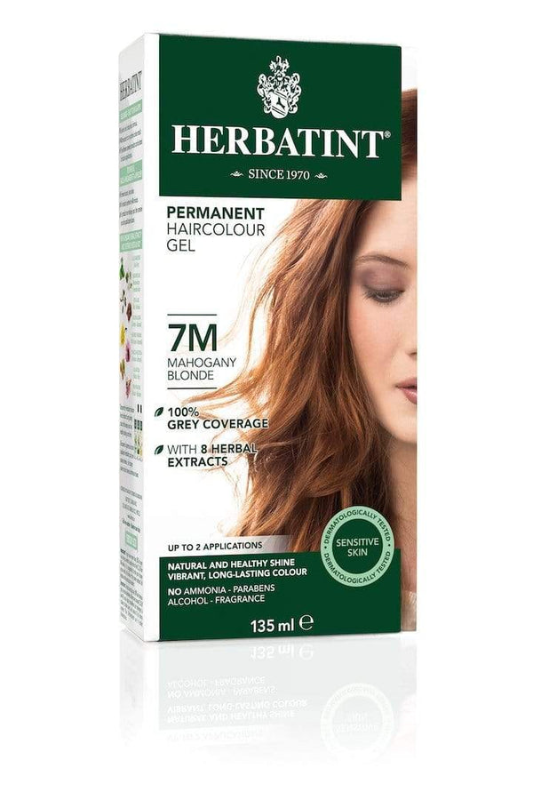 Herbatint Permanent Herbal Haircolor Gel - 7M Mahogany Blonde