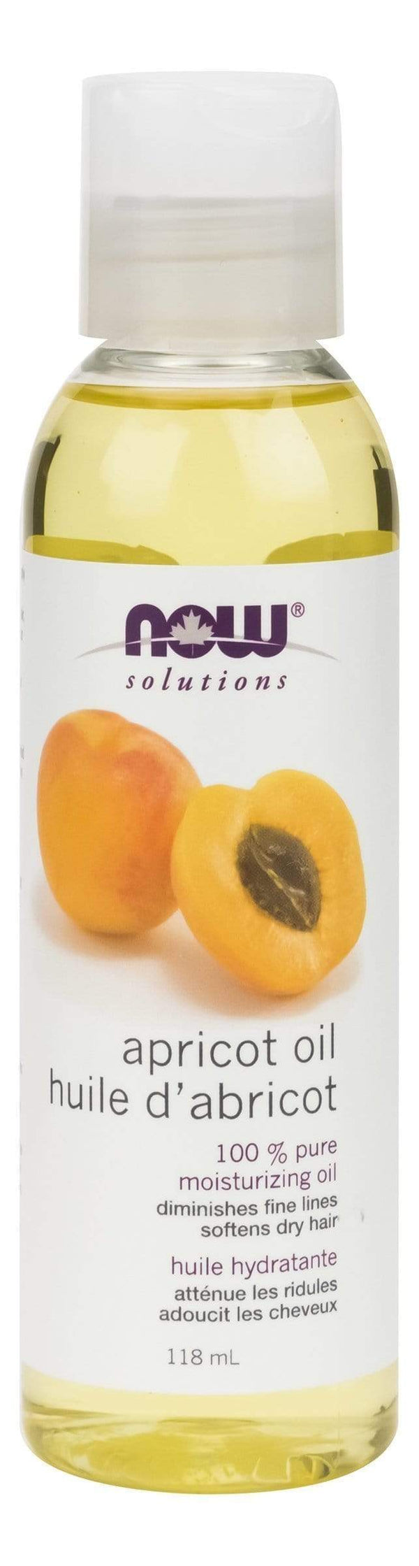 NOW Pure Apricot Moisturizing Oil