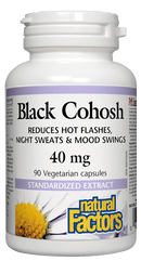내추럴 팩터스 블랙 코호시 추출물 40mg 90캡슐