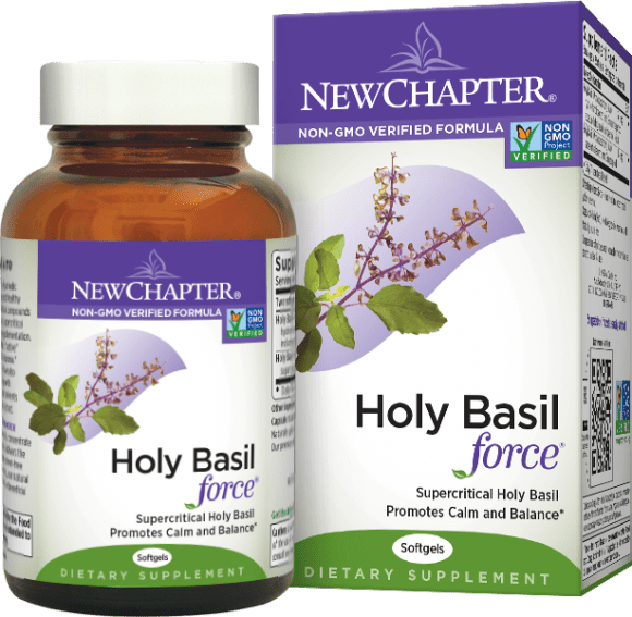 New Chapter Holy Basil Force 30 Capsules