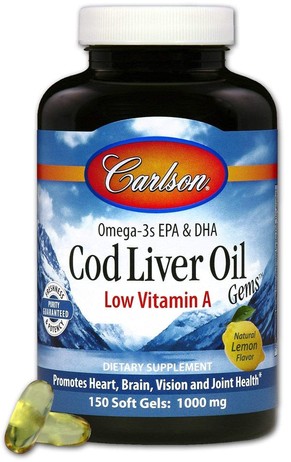 Carlson Laboratories Low A Cod Liver Oil