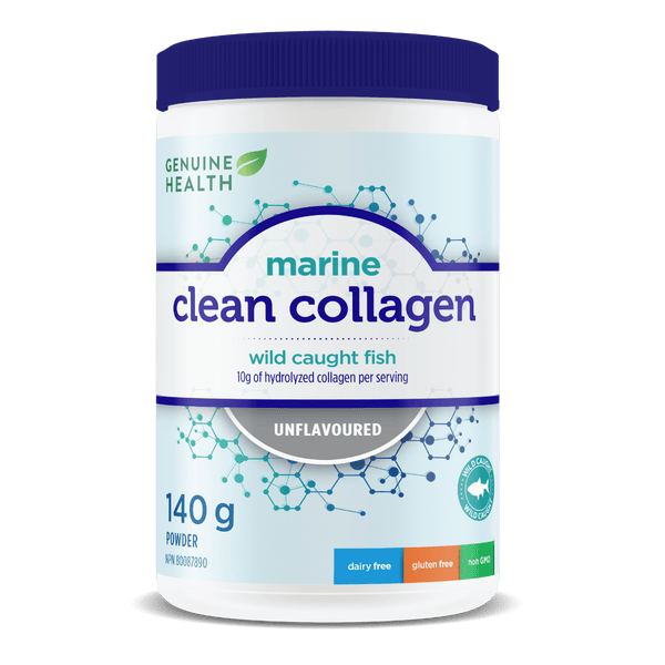 Genuine Health Marine Clean Collagen Unflavoured 140 g